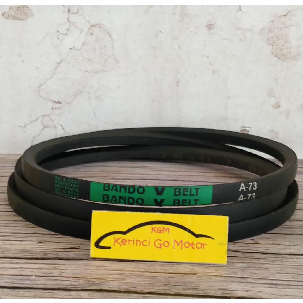 BANDO VAN BELT A-73 V BELT TALI KIPAS A73 FAN BELT VANBELT POLOS A-73