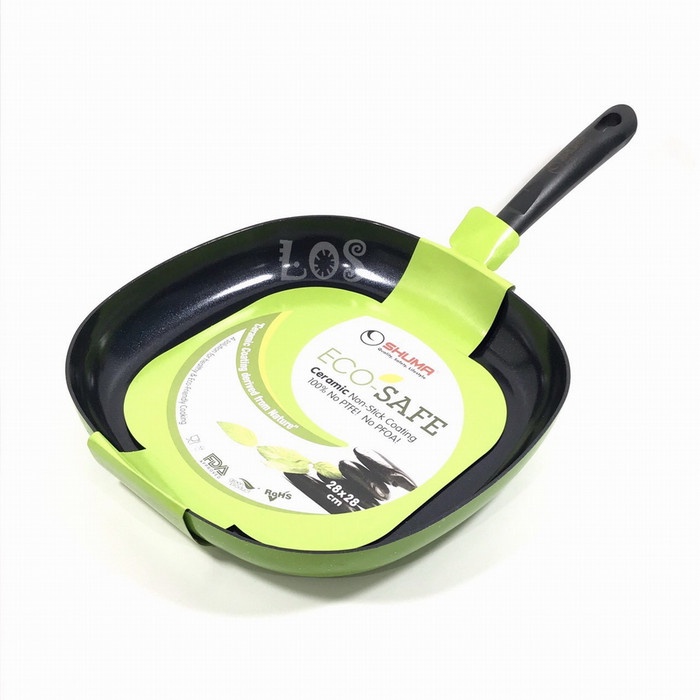 Panggangan Serbaguna - Grill Pan CERAMIC SHUMA ECO 28cm (00232.00043)