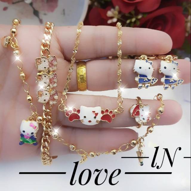 Xuping set anak lapis emas 24k 106a