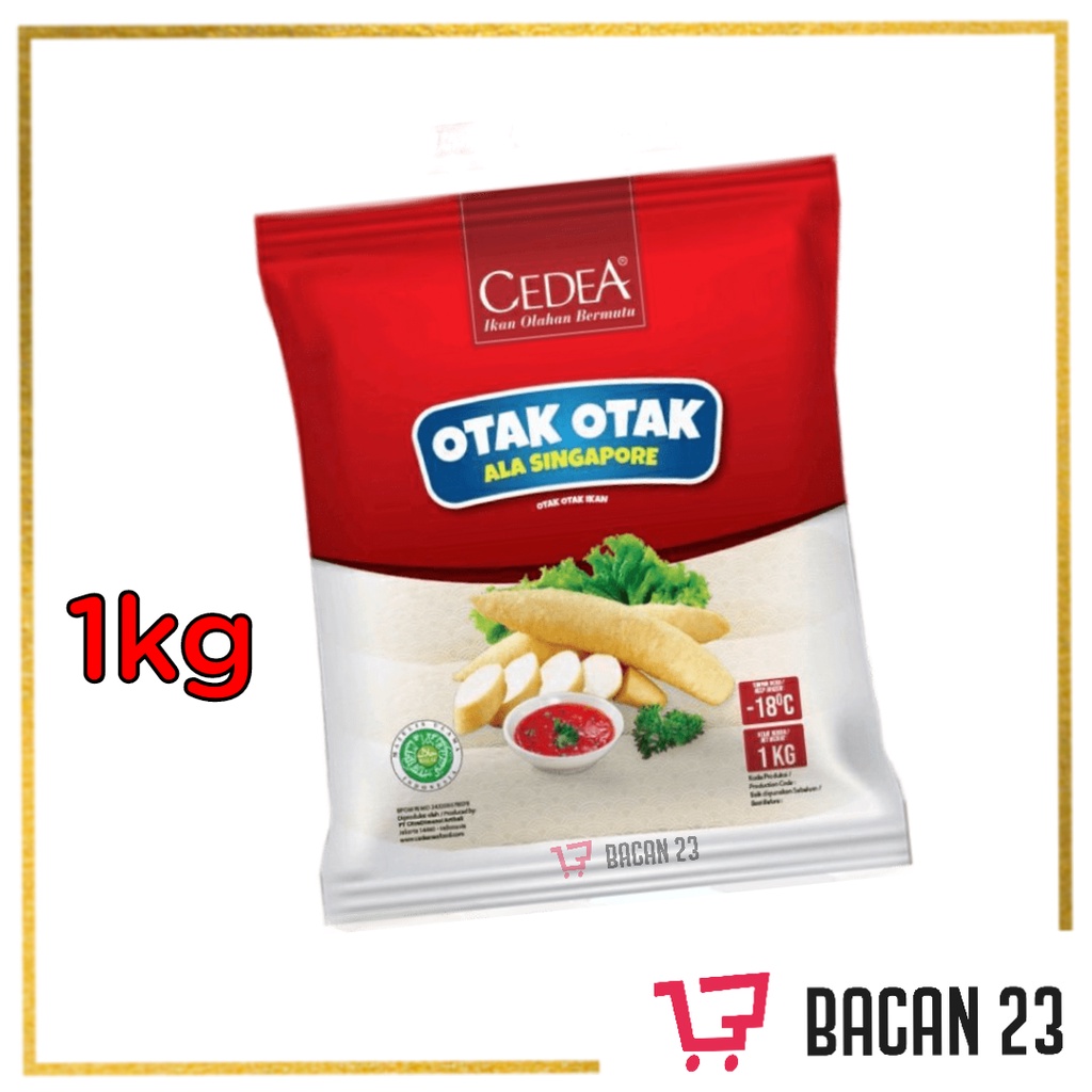 

Cedea Otak-Otak Ala Singapura (1kg)/ Makanan Beku/ Bacan 23 - Bacan23