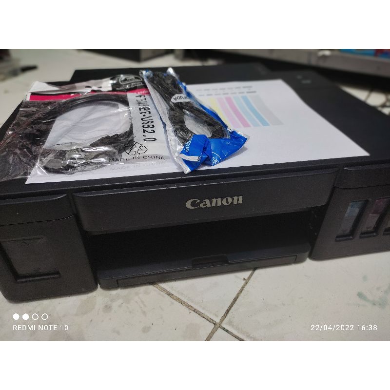 Printer Canon G1000/G1010 Infus bawaan pabrik (Second)