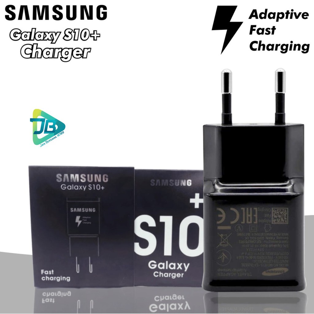 BM003 S10+ batok kepala adapter Cashan charger original Samsung 3A Fast charging pengisian cepat JB2813