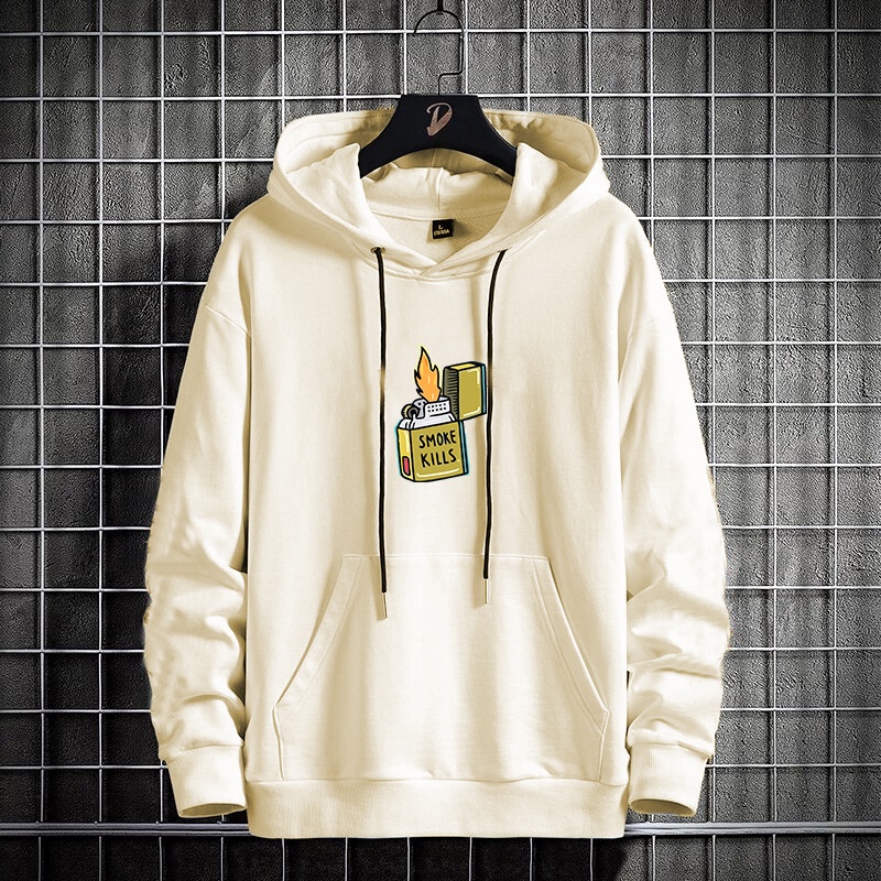 Hoodie Pria Smoke Kill Sweater Pria Flecee Terbaru