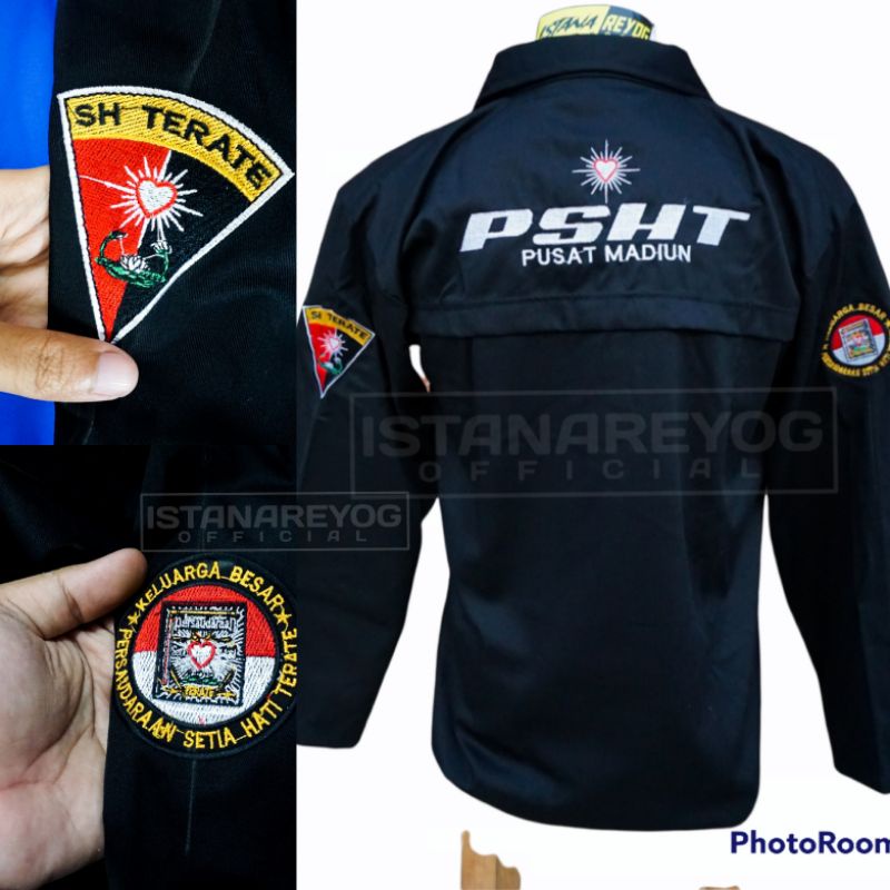 SAKRAL WARGA PSHT BORDIR 008 / SERAGAM SILAT / SAKRAL IPSI / SAKRAL BORDIR / SAKRAL SISWA / PENCAK SILAT