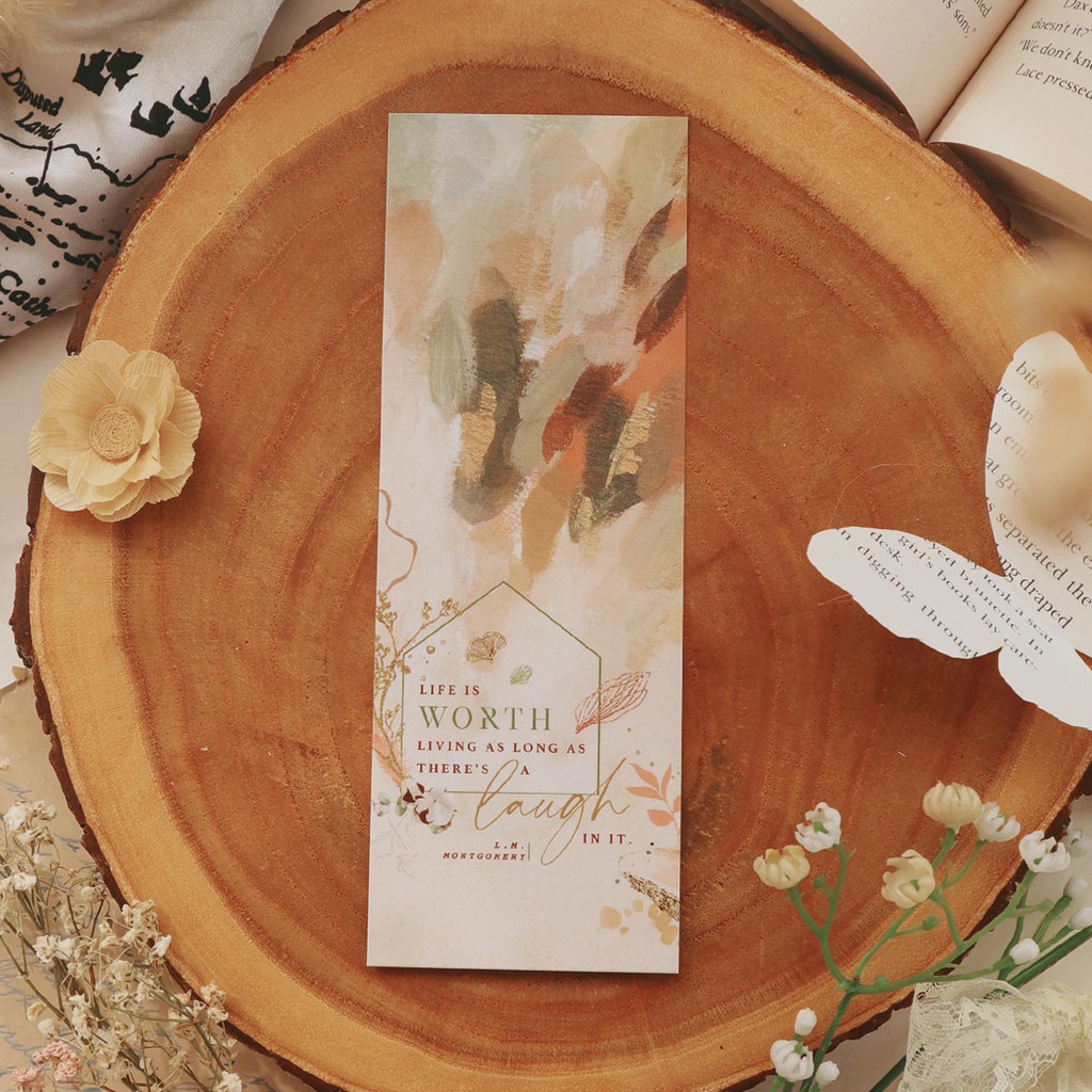 

Life is worth living - bookmark / print