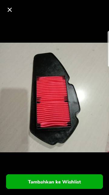 Saringan udara/ filter udara/ hawa aerox/ LEXI