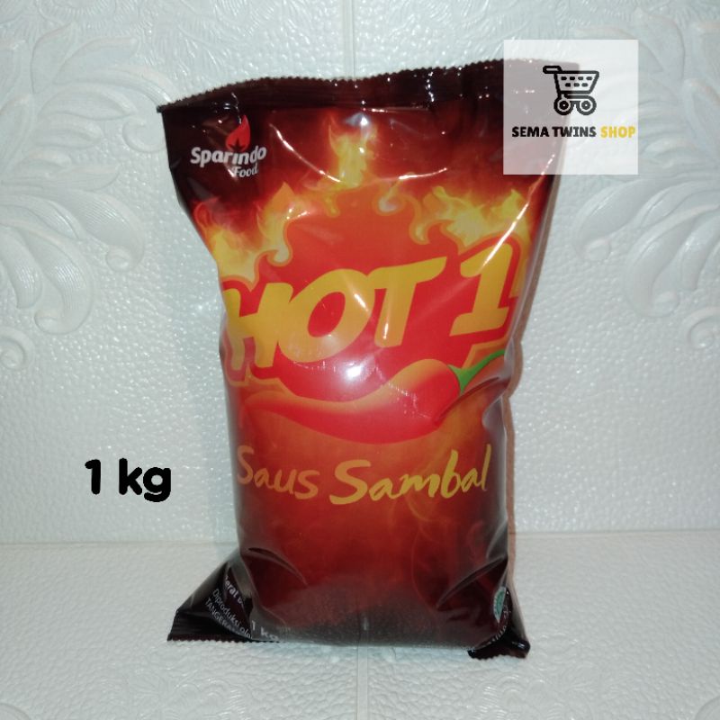 

Saus Sambal HOT1 1kg - Saos HOT 1 1 kg