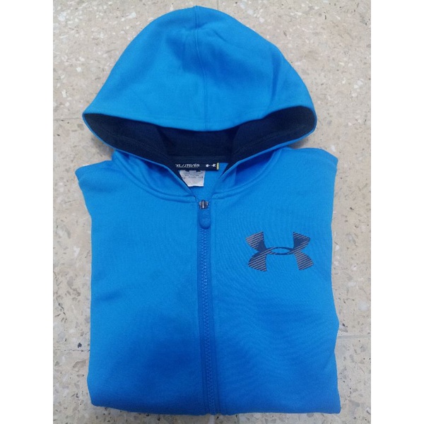 jaket tracktop hoodie under armor original second/bekas