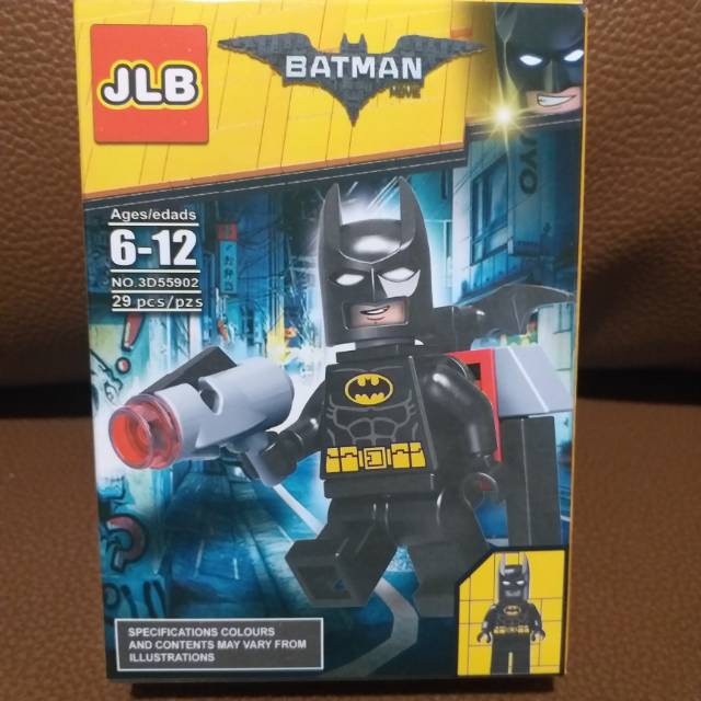 Promo cuci gudang lego kw joker, robin, batman hitam merk jln bagus murah