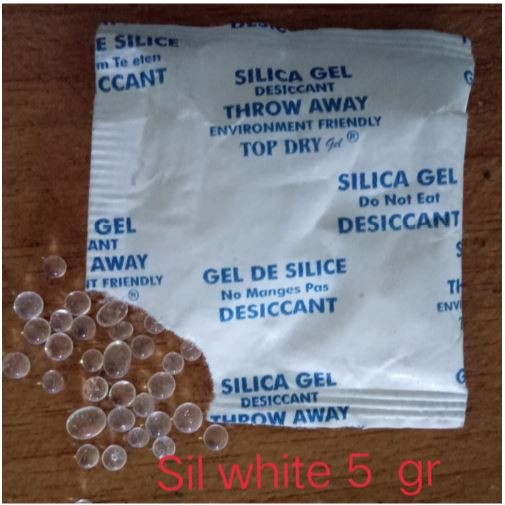 silica gel white 5 gr