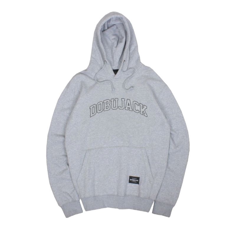 Dobujack Hoodie highclass Grey katun HD022