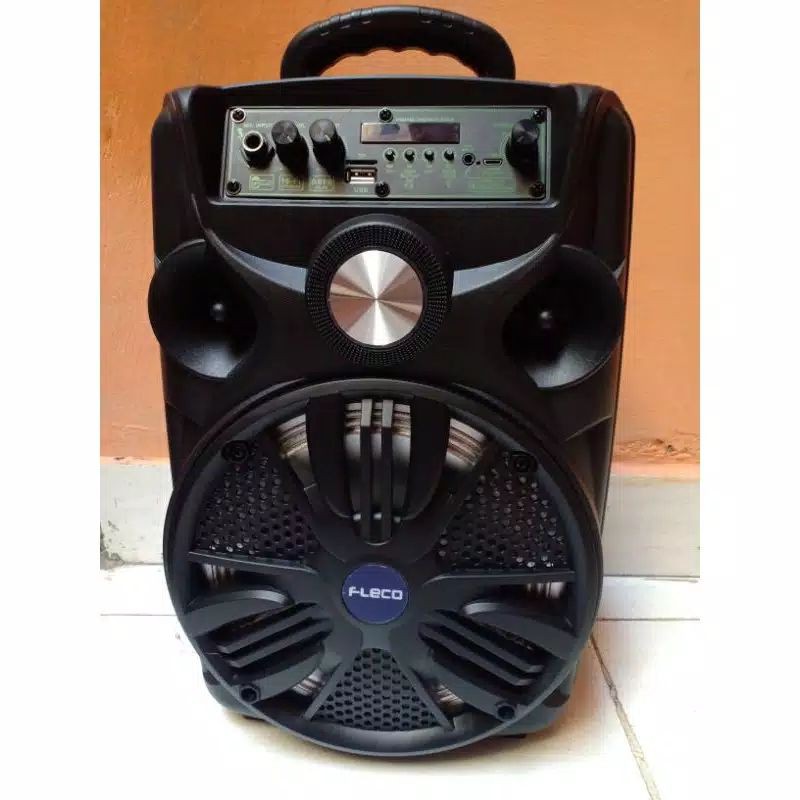 SPEAKER BLUETOOTH FLECO 8'5 INCH FL-995C/D BONUS MIC KAROKE X-BASS//SPEAKER SALON AKTIF//SPEAKER FLECO X-BASS//SPEAKER WIRELESS//SPEAKER KARAOKE 8'5 INCH