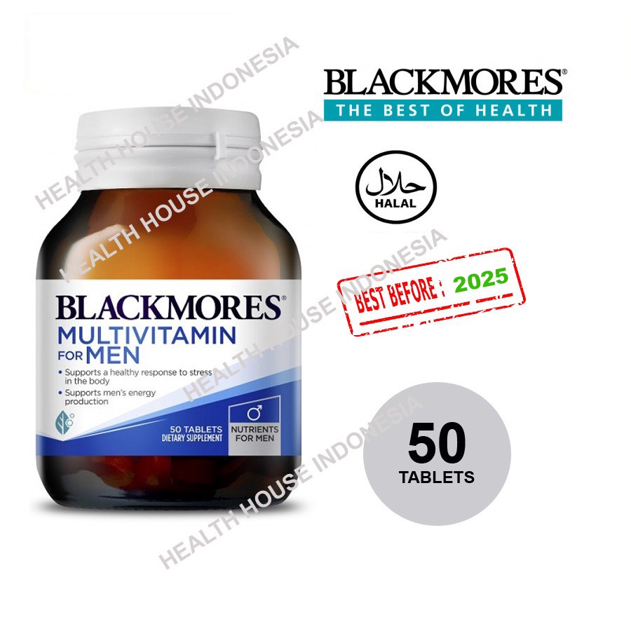 BLACKMORES MULTIVITAMIN FOR MEN, 50 TABLETS