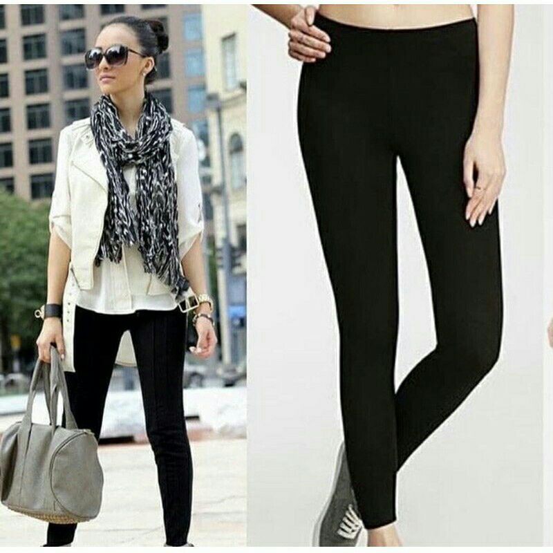 Celana Legging Forever 21 Import Bahan katun Kaos Tebal Original Branded