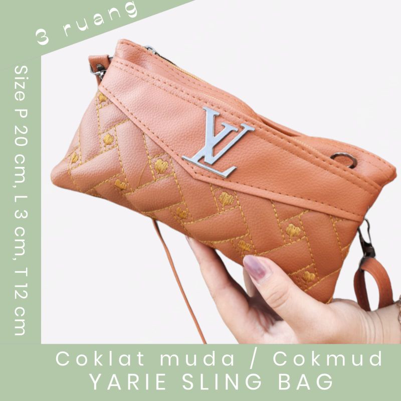 YARIE  SLINGBAG 3 RUANG / TAS SELEMPANG YARIE