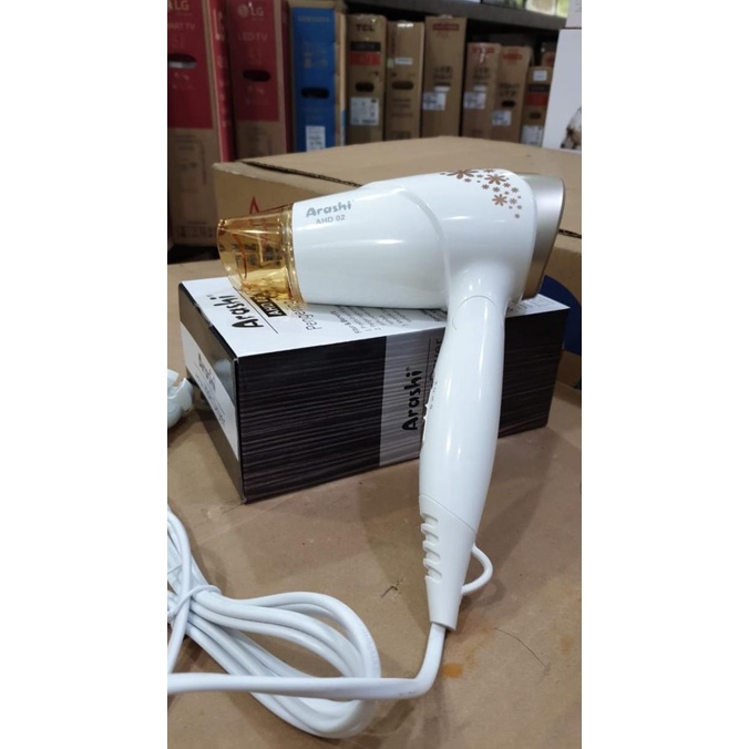 siap kirim] HAIR DRYER 2 FUNGSI ARASHI AHD02