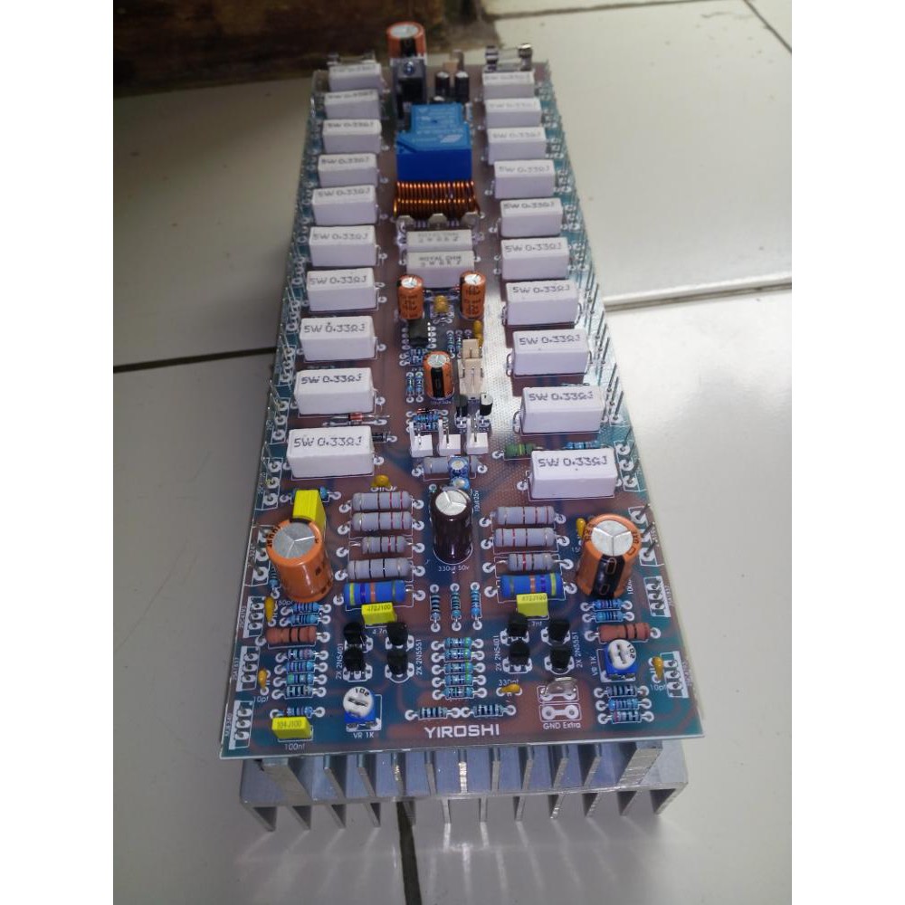 KUALITAS Kit power amplifier yiroshi BU