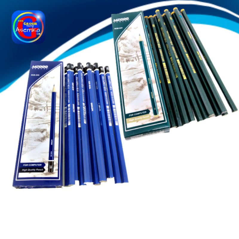 GPA Pensil 12pcs Pensil 2B For Computer High Quality M2000