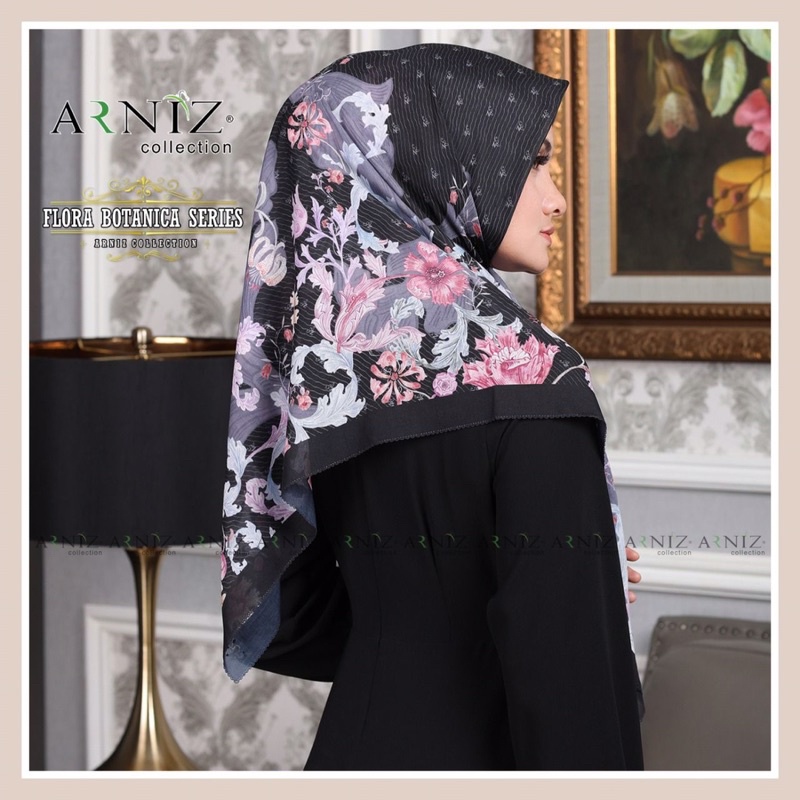 Scarf Premium Floral Botanical Series by Arniz