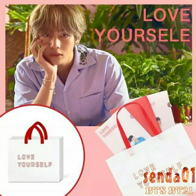 [LANGSUNG KIRIM] TAS PORTABLE BTS LOVE YOURSELF