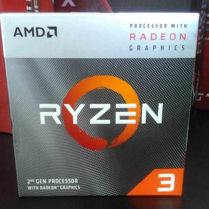 PROCESSOR AMD RYZEN 3 3200G BOX AM4 GARANSI RESMI