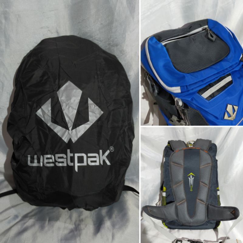 tas ransel laptop sporty outdoor / daypack / backpack  - Westpak 63WP370 original free rain cover