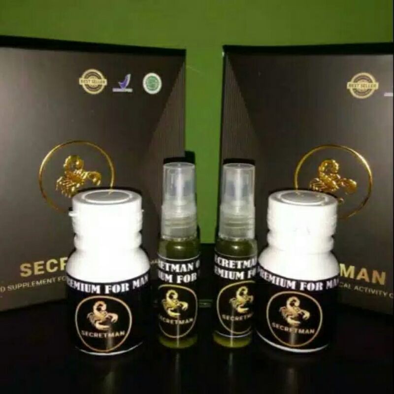 SECRETMAN STAMINA PRIA PEMBESAR MR. P
