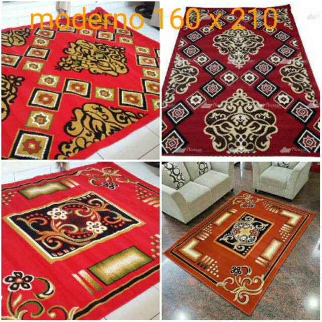Karpet Minimalis Moderno uk 160 x 210