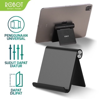 Robot RT-US07 Stand Holder Universal Phone Stent Tablet & Smart Phone Garansi Original Resmi