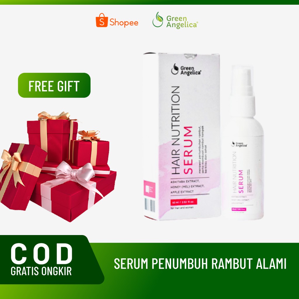 Green Angelica Hair Nutrition Serum Vitamin Rambut Yang Green Angelica Hair Nutrition Serum Vitamin Rambut Yang