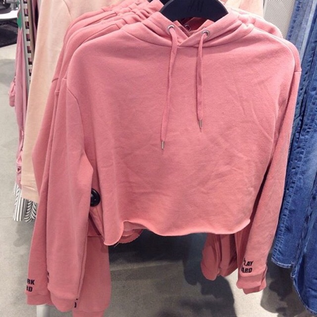 Hoodie Crop H&M