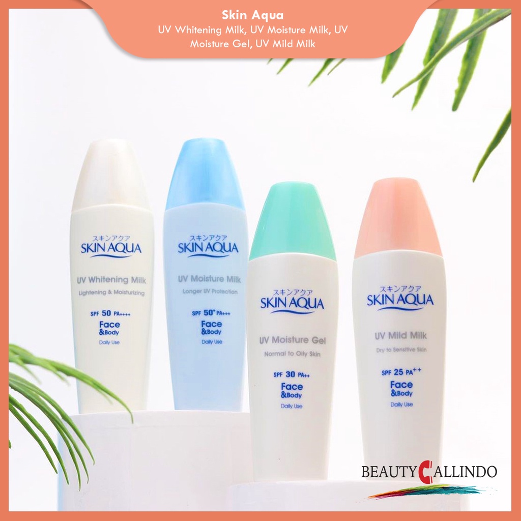 Skin Aqua Sunscreen Series Sunblock Tabir Surya