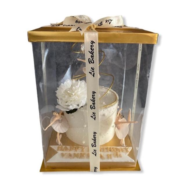 

[COD] KOTAK KUE ULANG TAHUN DIAMETER 30 (GOLD) [COD]