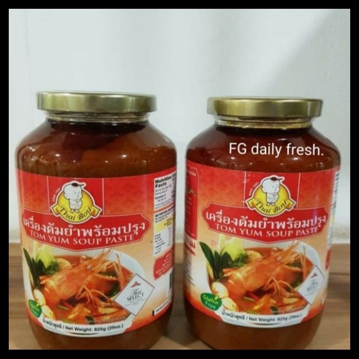 

TERBARUU!! Tomyam paste thaiboy / bumbu tomyum paste thailand gluten free TERLARIS