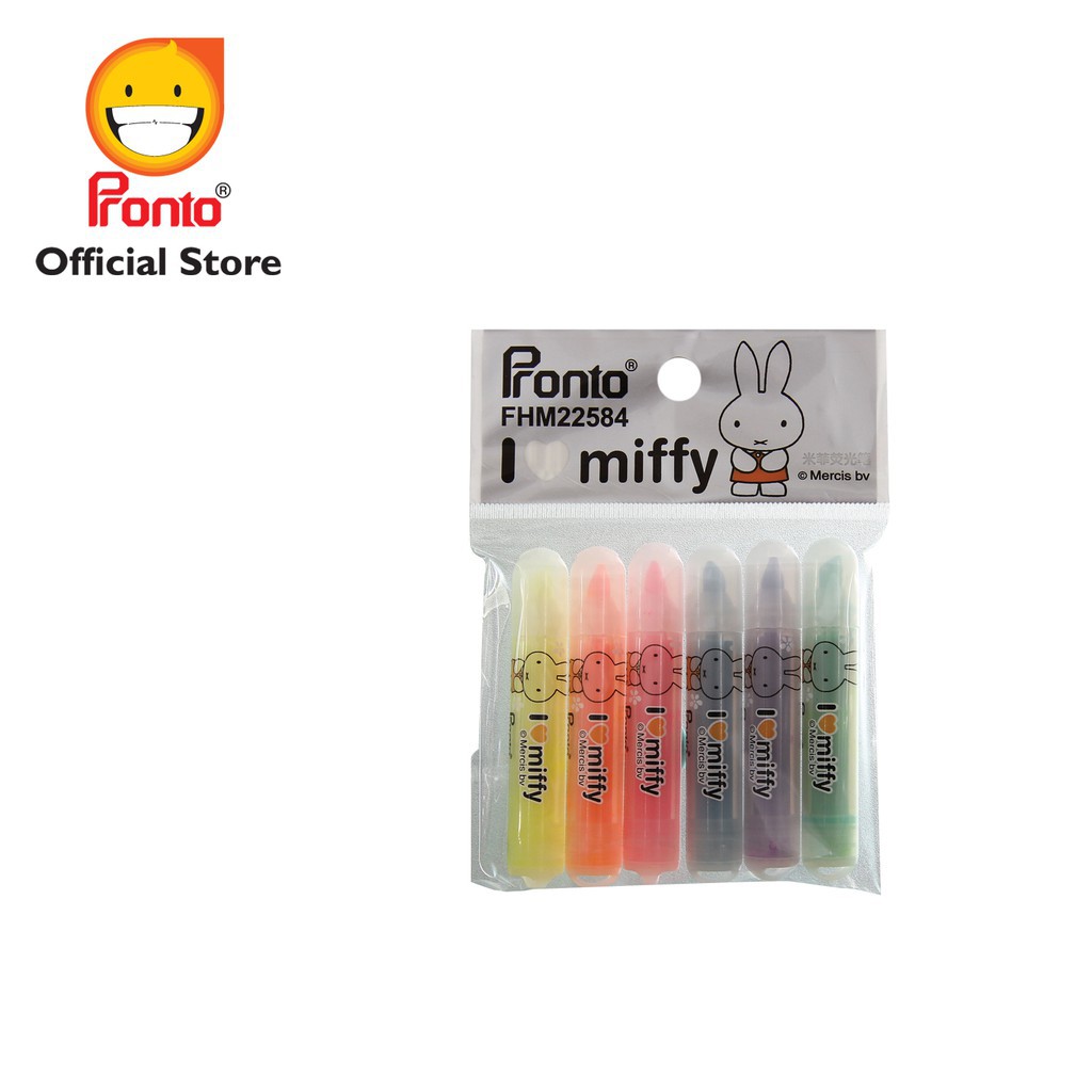 Pronto Mini Highlighter 6 colors FHM22584