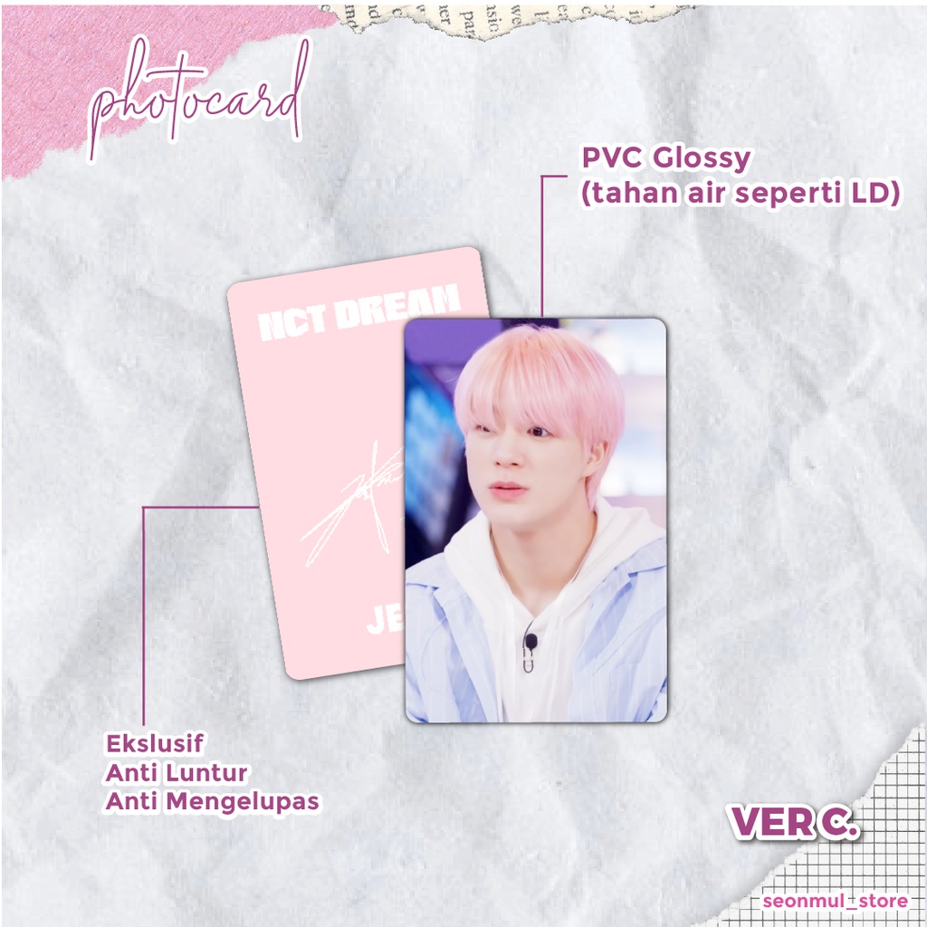 BEST SELLER!!! PHOTOCARD PC JENO PINK HAIR / PHOTOCARD PC JENO HOODIE / PHOTOCARD PC JENO BOBOAN / PHOTOCARD PC JENO GLIMO