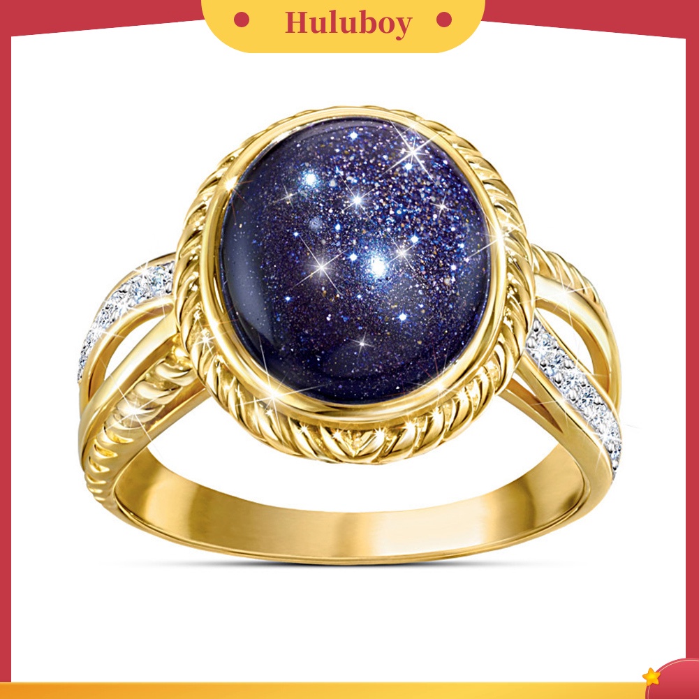 Hu Hu Hu Hu Hu Alat Bantu Pasang Kacamata♡ Cincin Wanita Model Lilit Desain Bintang Hias Berlian Imitasi Gaya Elegan Untuk Pernikahanhadiah