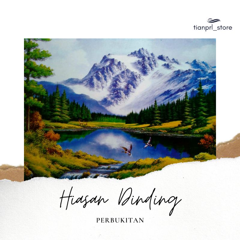 POSTER PEMANDANGAN ALAM