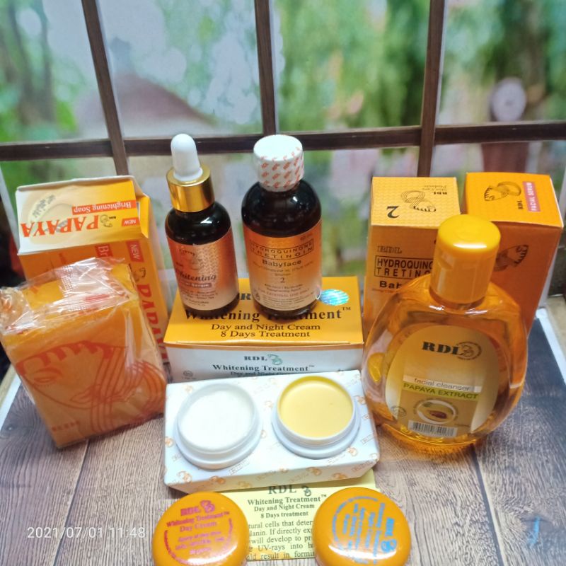 SKINCARE RDL PAKET HEMAT 6 IN 1 TREATMENT 8 HARI