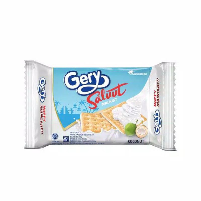 

Gery Saluut Malkist Kelapa Family Pack 105 gr