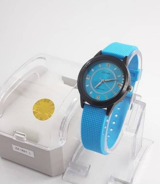 JAM TANGAN CEWEK ABG SIMPLE ELEGANT ZEIVA ORIGINAL WATER RESIST