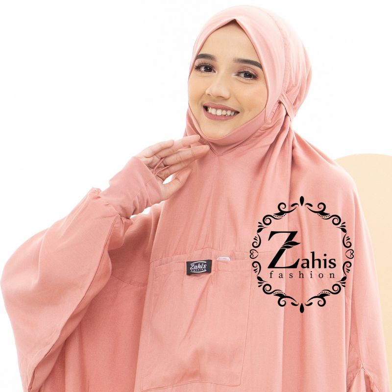 Mukena Terusan Malaysia / Mukena Hadramaut / Mukena Saudi / Mukena Manset ORIGINAL By Zahis