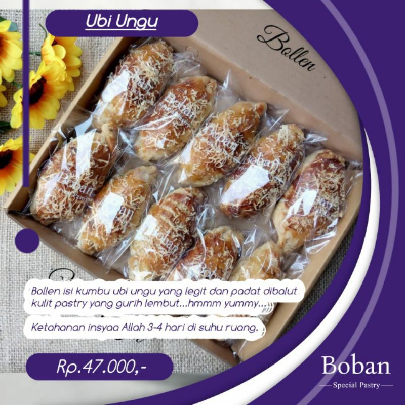 

Bollen Ubi Ungu Boban Solo - Sragen