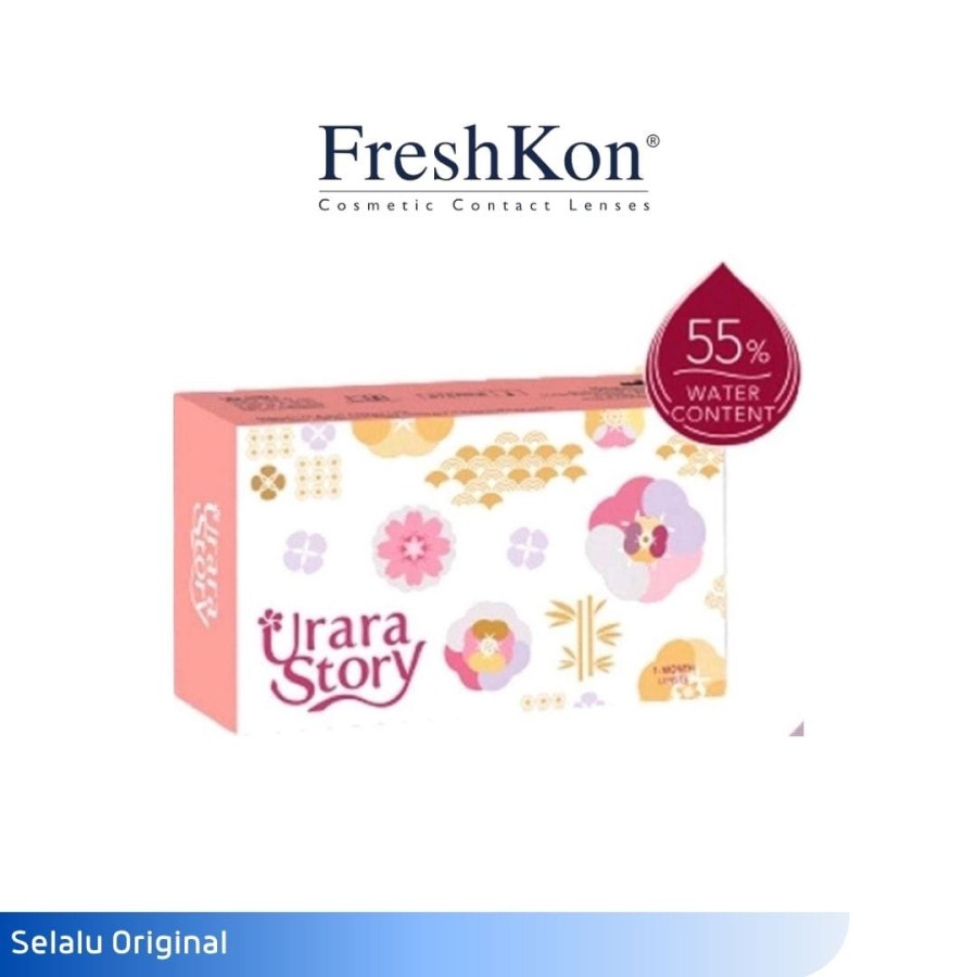 SOFTLENS WARNA COLOR FRESHKON URARA STORY