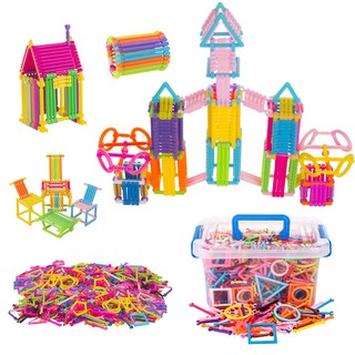 Anak anak pintar tongkat sihir puzzle blok bangunan mainan Anak anak pintar tongkat sihir puzzle blok bangunan mainan