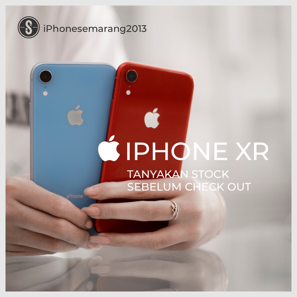 PROMOOO IPHONE XR 64GB/128GB SECOND ORIGINAL FULLSET MULUS BERGARANSI