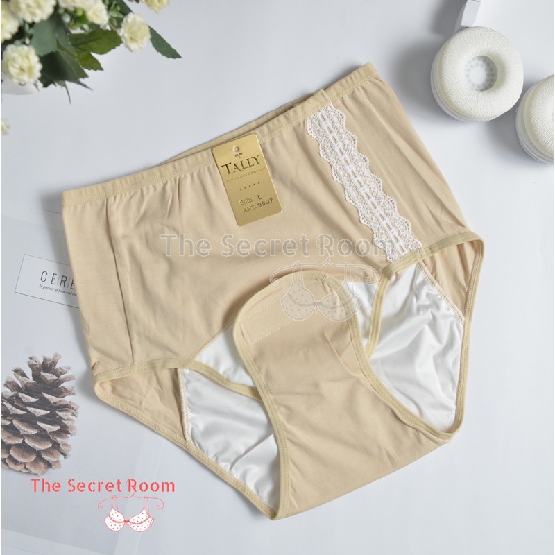 TALLY CD CELANA DALAM NIFAS HAMIL/PASCA MELAHIRKAN 9907 I SIZE L - XXL I BAHAN KATUN | HIGH WAIST