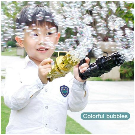 [ OBJ ] Bubble Gun Mainan Tembakan Bubble Busa