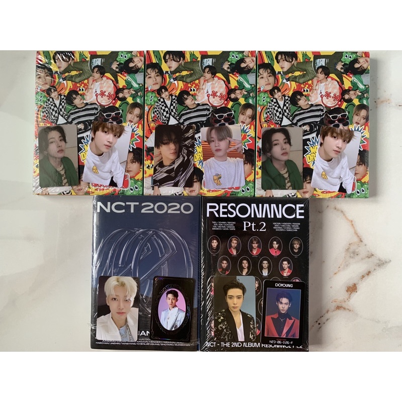 [READY+POSTER] NCT DREAM - HOT SAUCE Album RESONANCE 2020 ARRIVAL PAST VERSION JAEHYUN WINWIN DOYOUN