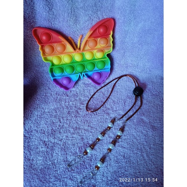 stap masker mutiara hjab|kalung masker 2 in 1